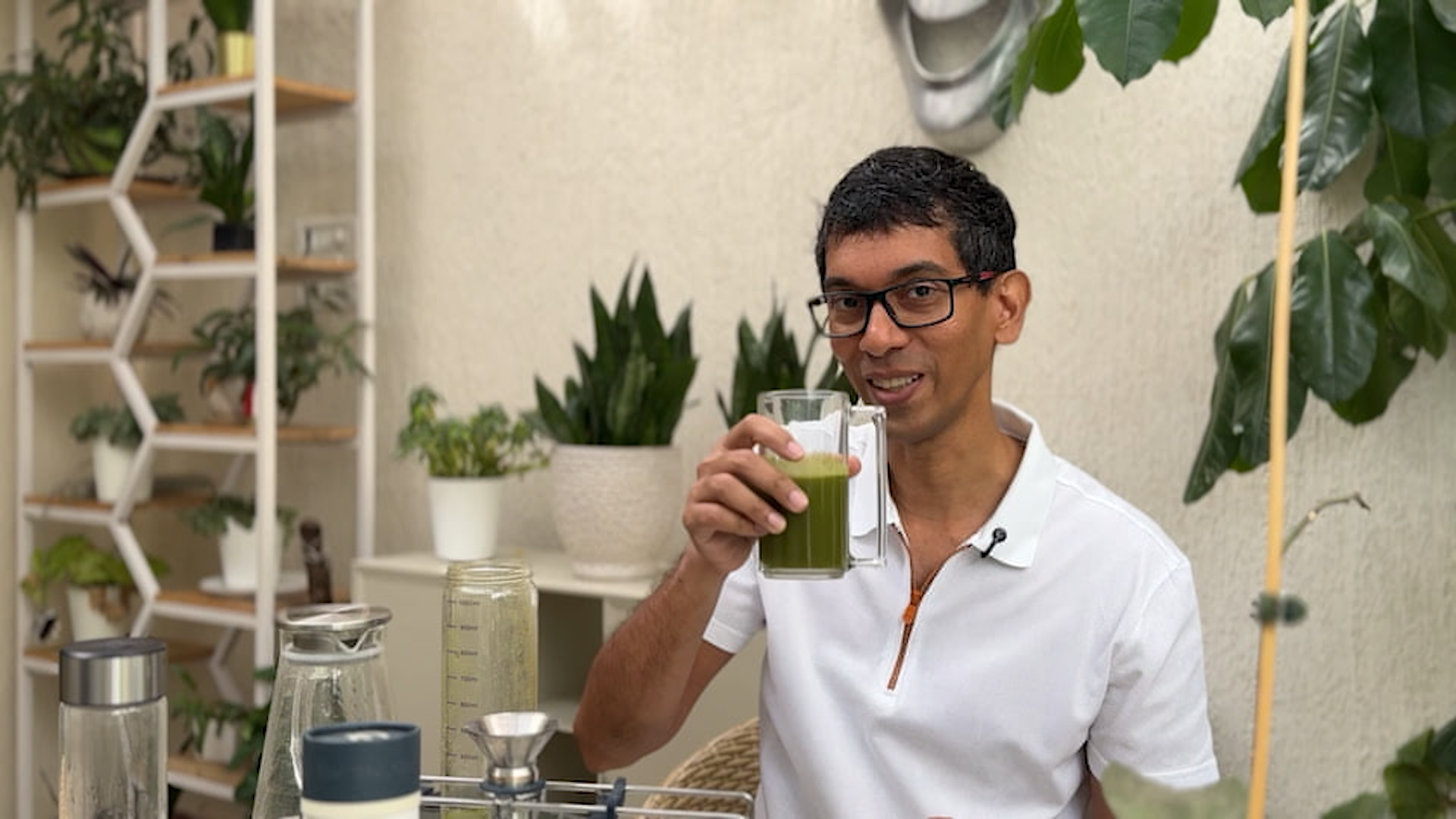 NeoGreens customer sharing their daily routine